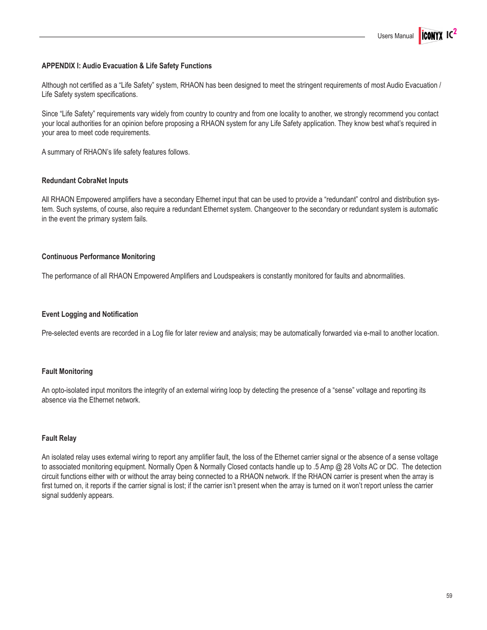 Renkus-Heinz IC2-FR User Manual | Page 59 / 91