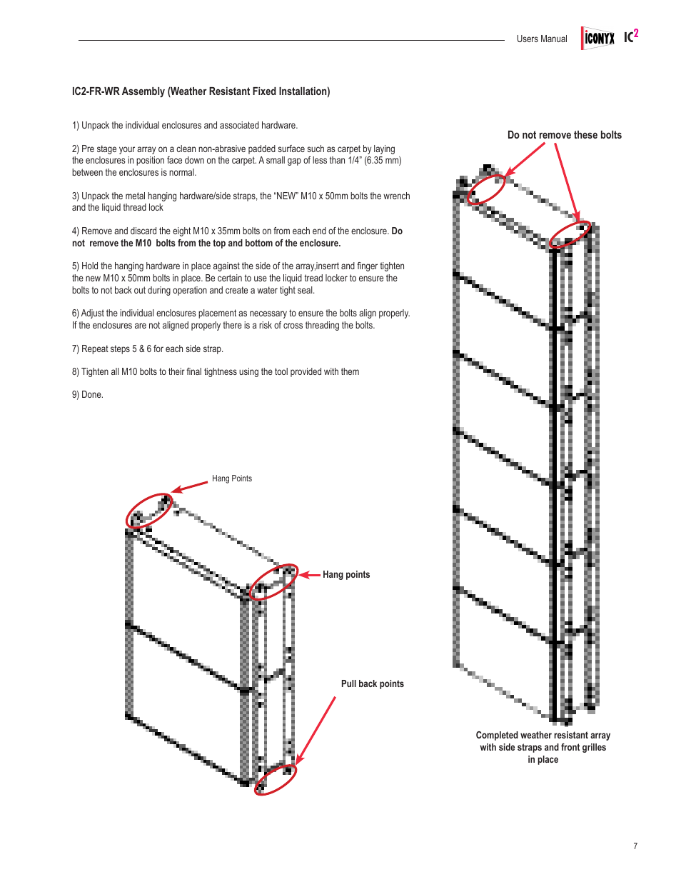 Renkus-Heinz IC2-FR User Manual | Page 7 / 91