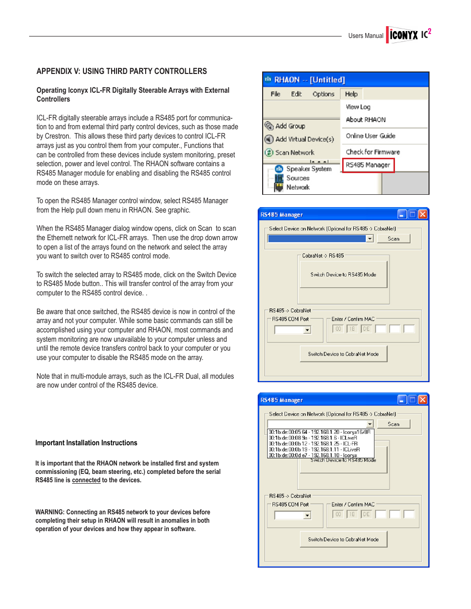 Renkus-Heinz IC2-FR User Manual | Page 72 / 91