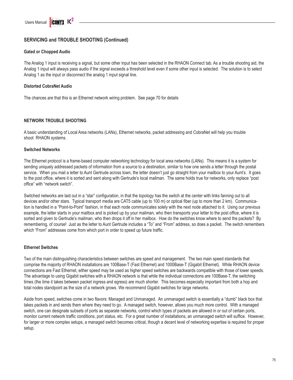 Renkus-Heinz IC2-FR User Manual | Page 75 / 91