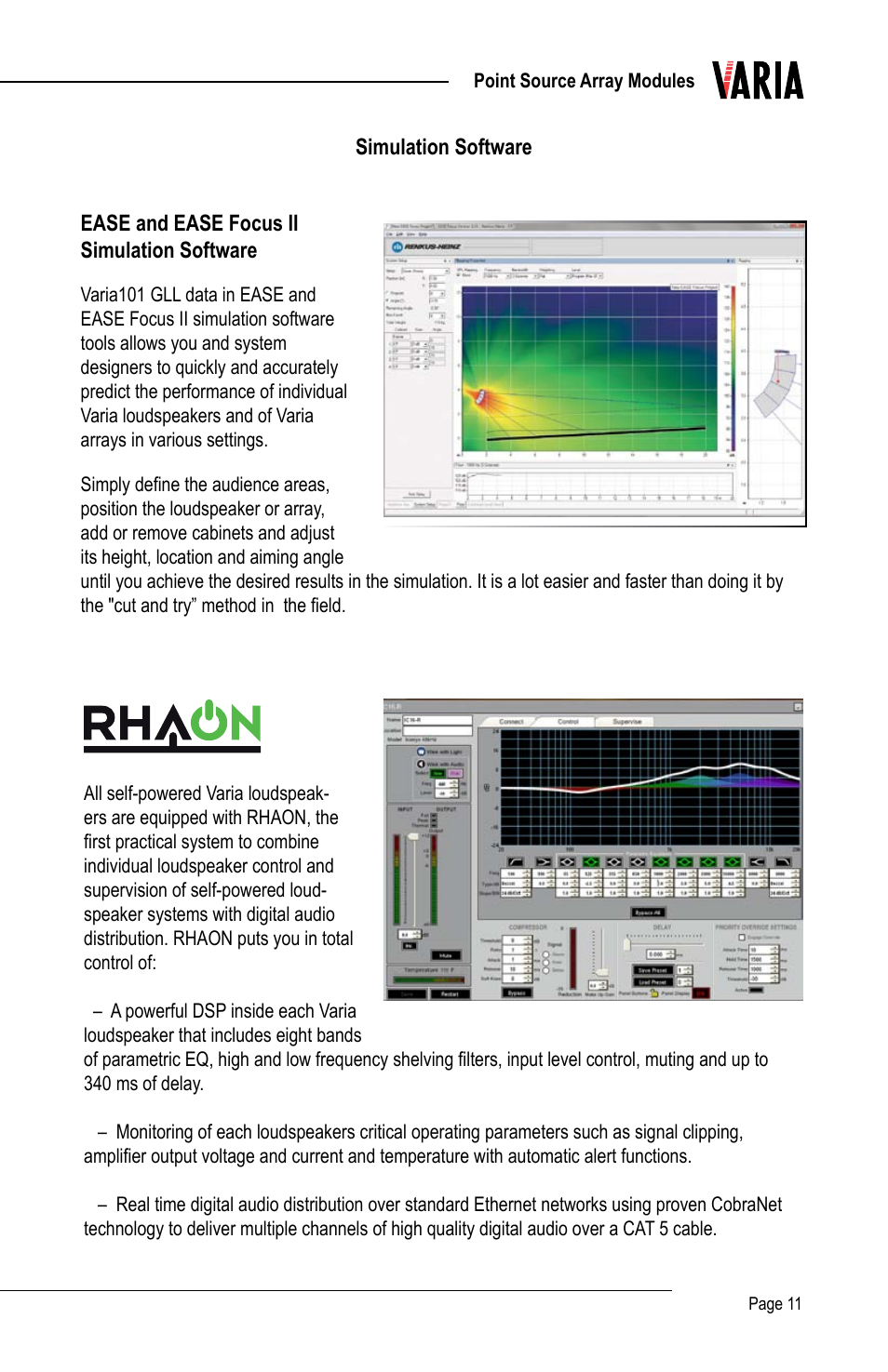 Renkus-Heinz VAX15S User Manual | Page 11 / 24