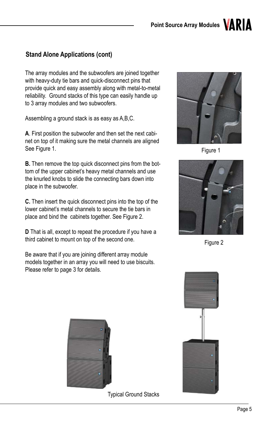 Renkus-Heinz VAX15S User Manual | Page 5 / 24