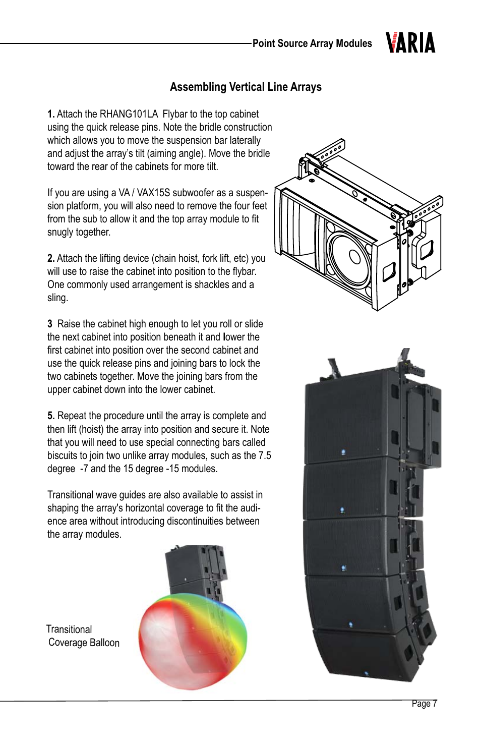 Renkus-Heinz VAX15S User Manual | Page 7 / 24