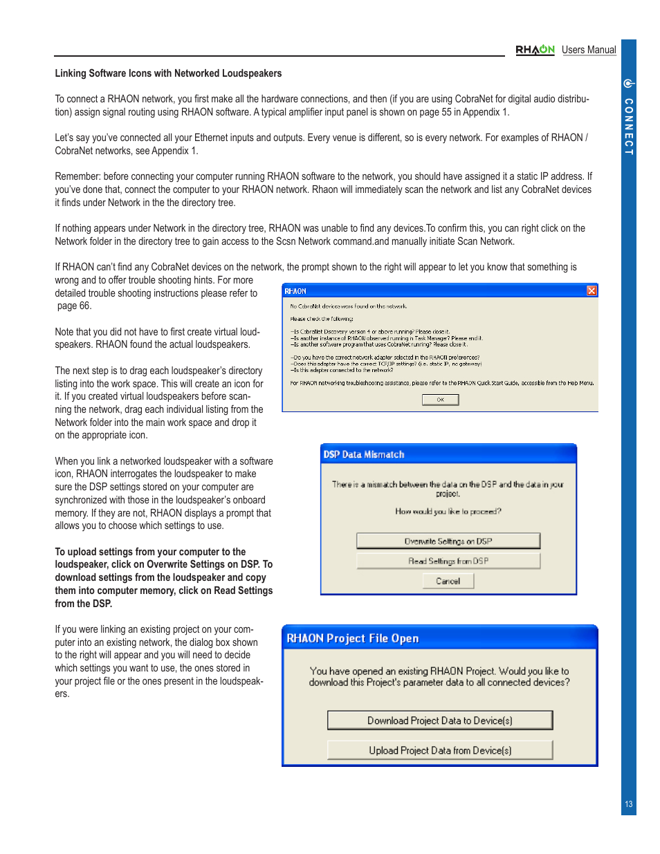 Renkus-Heinz RHAON 32-Bit User Manual | Page 13 / 58
