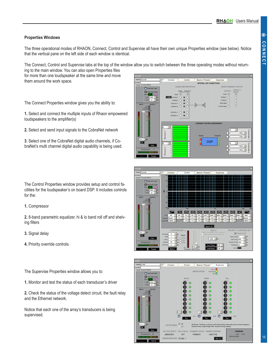 Renkus-Heinz RHAON 32-Bit User Manual | Page 15 / 58
