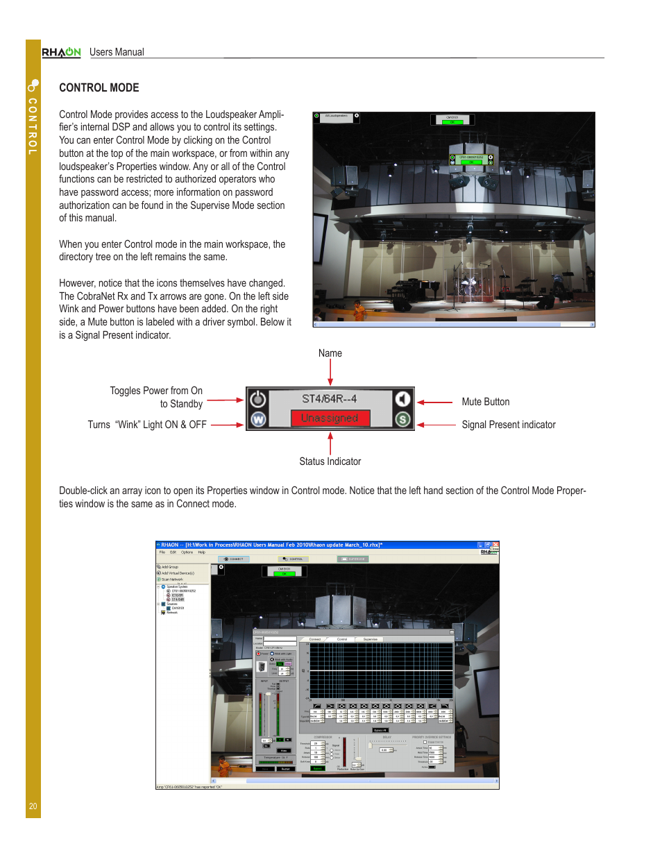 Renkus-Heinz RHAON 32-Bit User Manual | Page 20 / 58