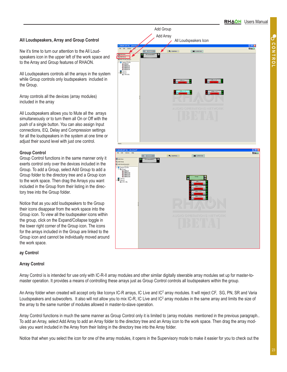 Renkus-Heinz RHAON 32-Bit User Manual | Page 23 / 58