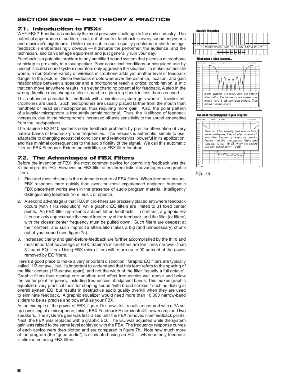 SABINE FBX 2410 User Manual | Page 8 / 12