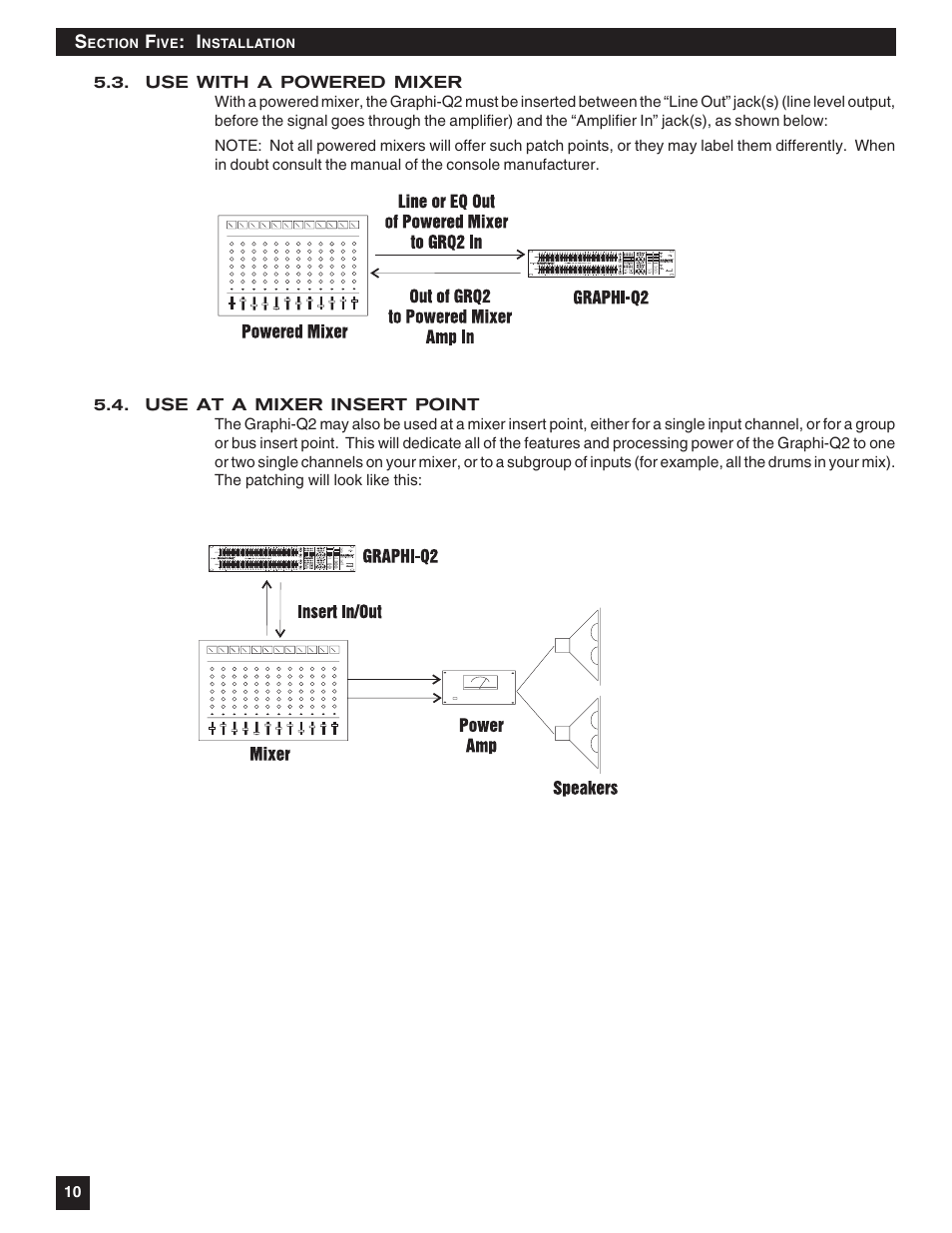 SABINE Graphi-Q2 3122-S User Manual | Page 11 / 58