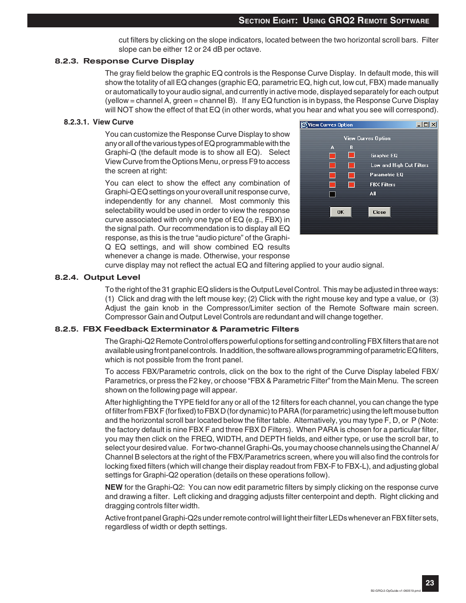 SABINE Graphi-Q2 3122-S User Manual | Page 24 / 58