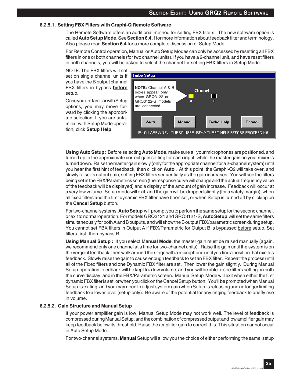 SABINE Graphi-Q2 3122-S User Manual | Page 26 / 58