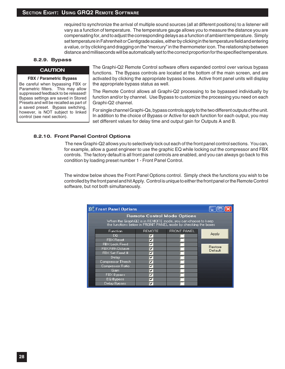 SABINE Graphi-Q2 3122-S User Manual | Page 29 / 58
