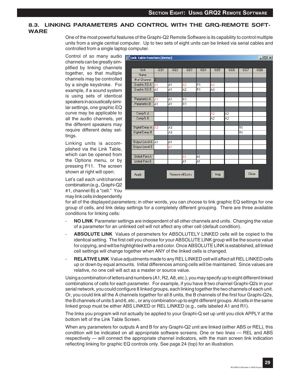 SABINE Graphi-Q2 3122-S User Manual | Page 30 / 58
