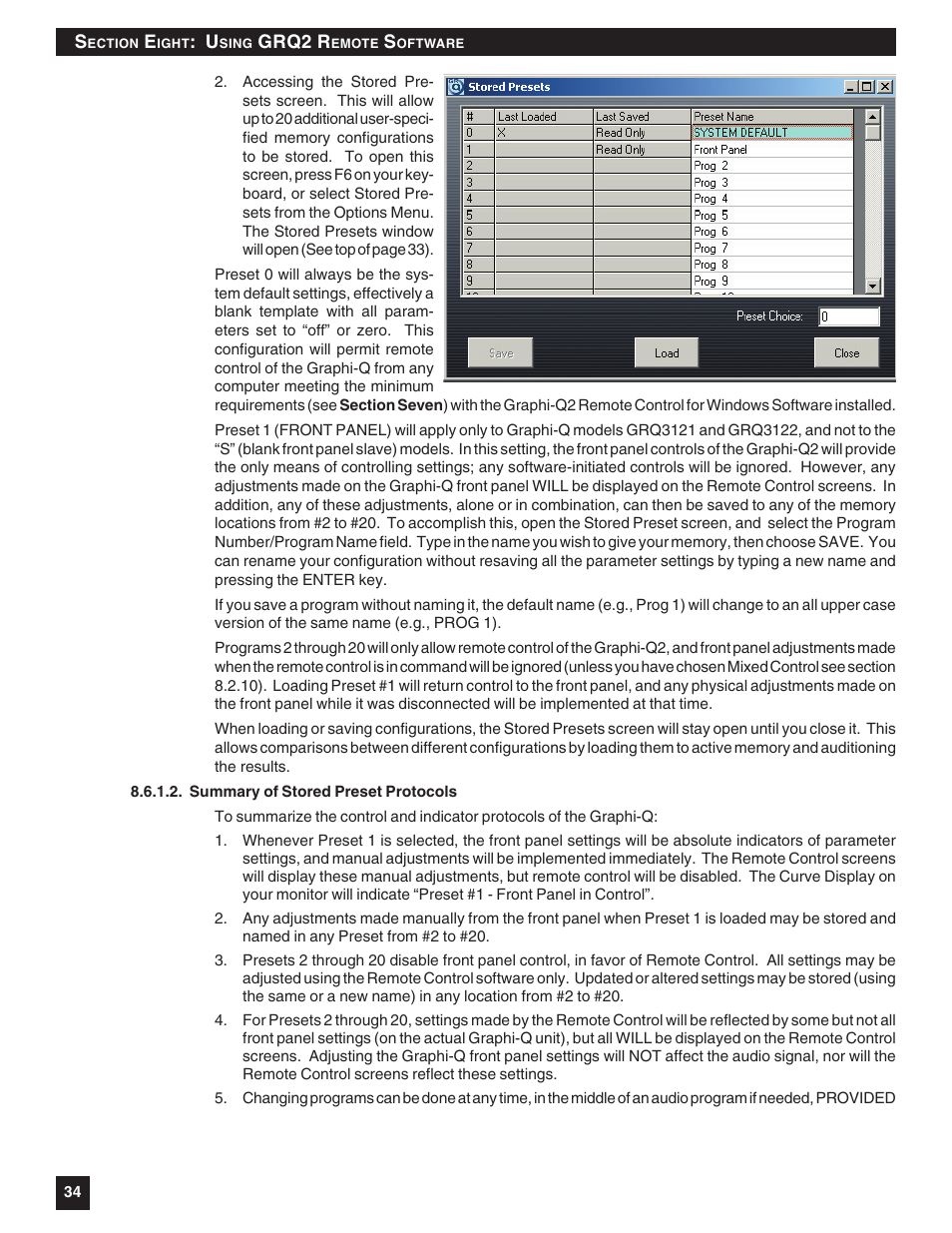 SABINE Graphi-Q2 3122-S User Manual | Page 35 / 58