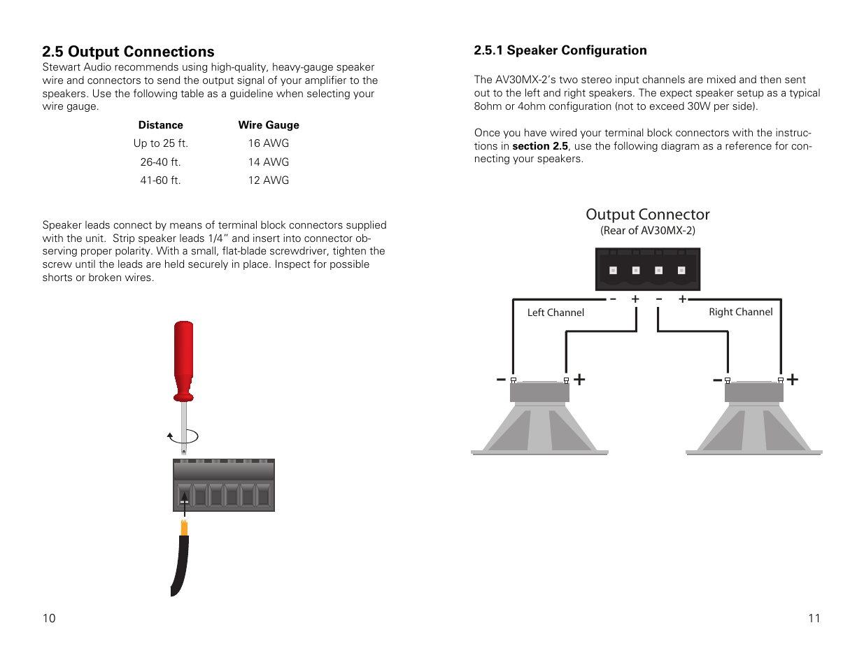 Stewart Audio AV30MX-2 User Manual | Page 6 / 11