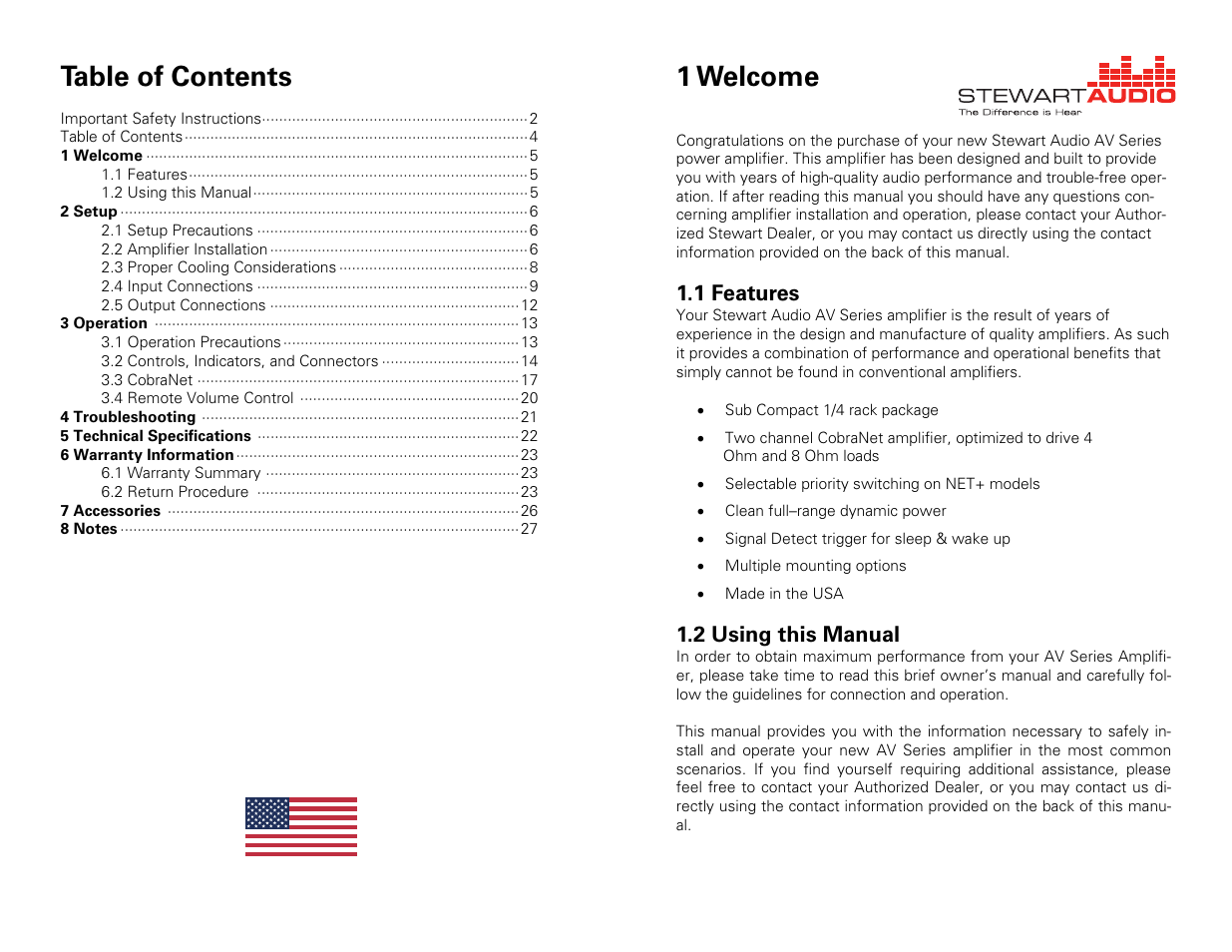 Stewart Audio AV25-2 NET+ User Manual | Page 3 / 14