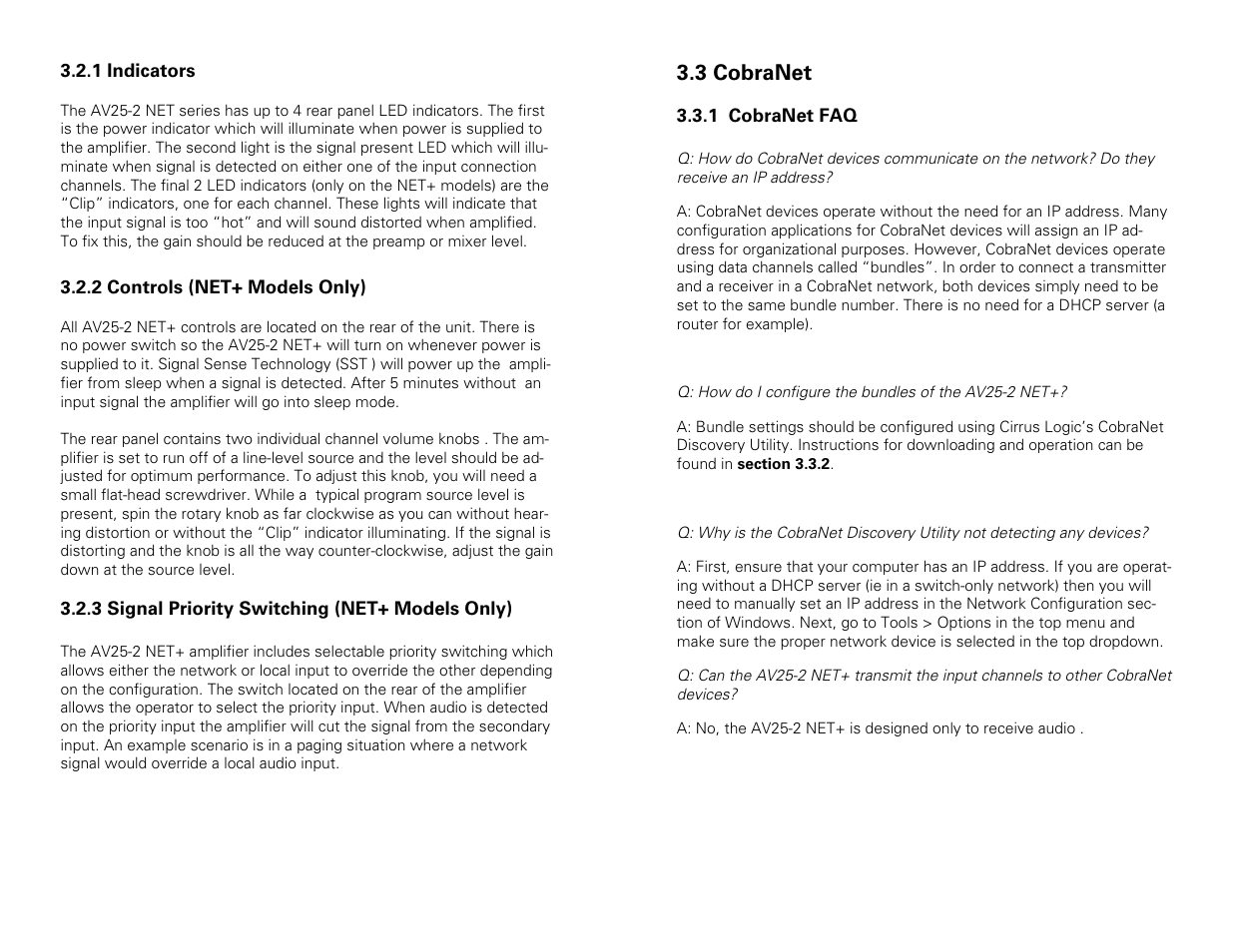 Stewart Audio AV25-2 NET+ User Manual | Page 9 / 14
