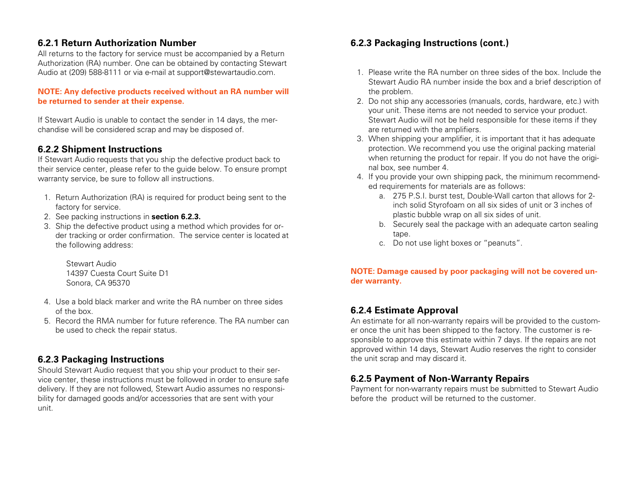 Stewart Audio CVA50-1 NET+ User Manual | Page 12 / 13