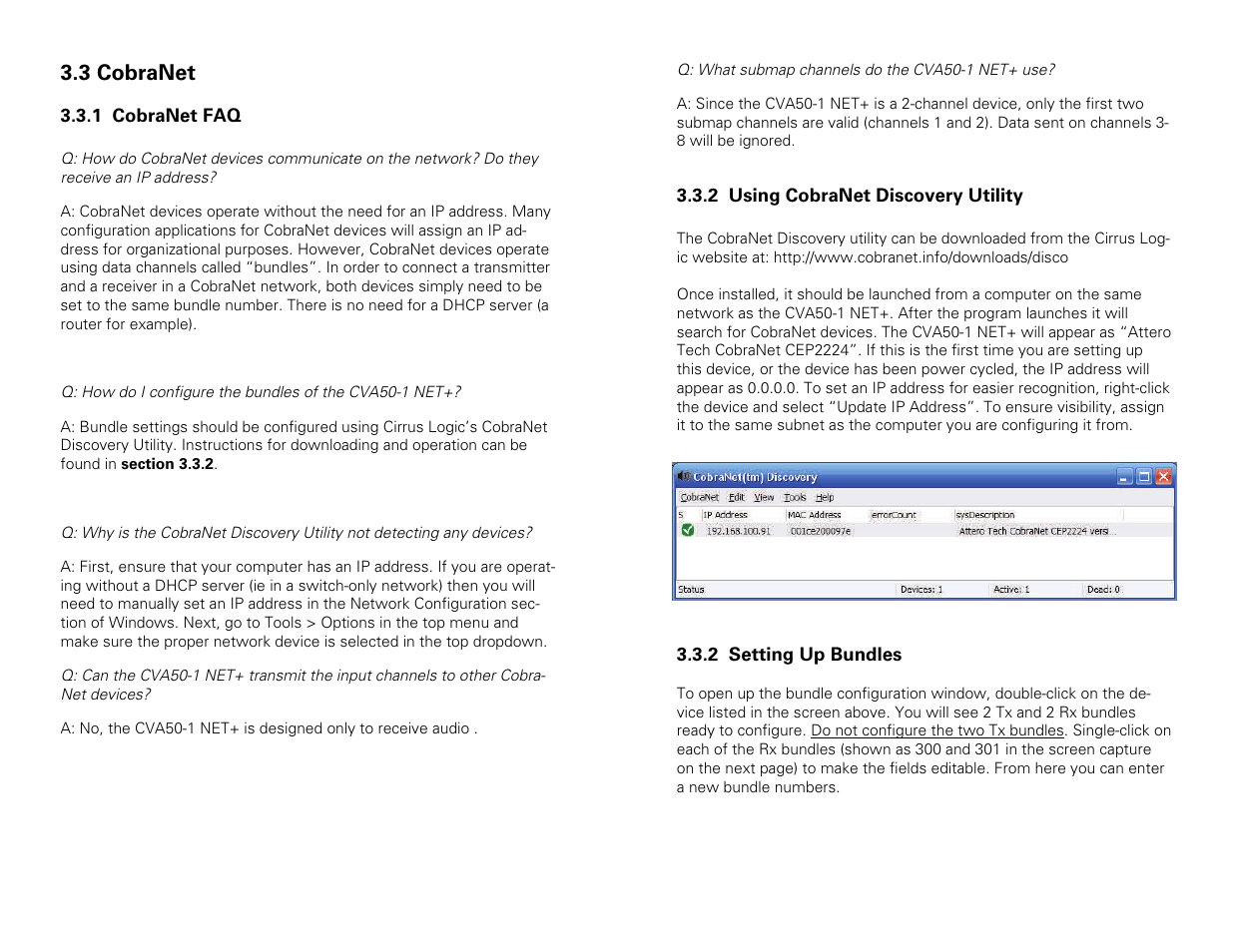 3 cobranet | Stewart Audio CVA50-1 NET+ User Manual | Page 9 / 13