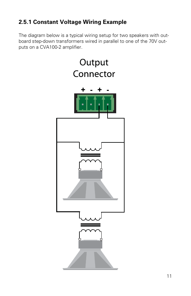 Stewart Audio CVA100-2 User Manual | Page 11 / 28