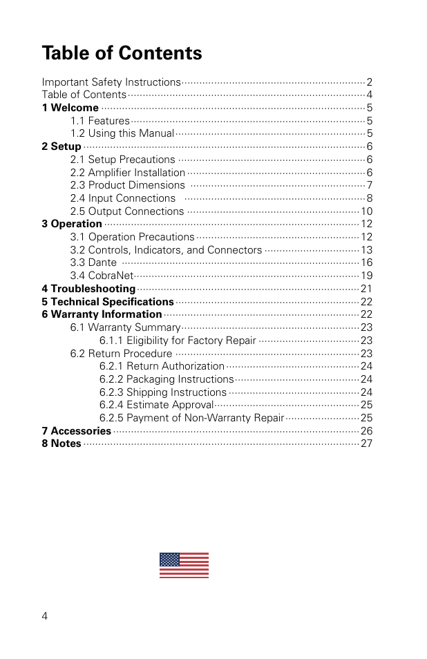 Stewart Audio CVA100-2 User Manual | Page 4 / 28