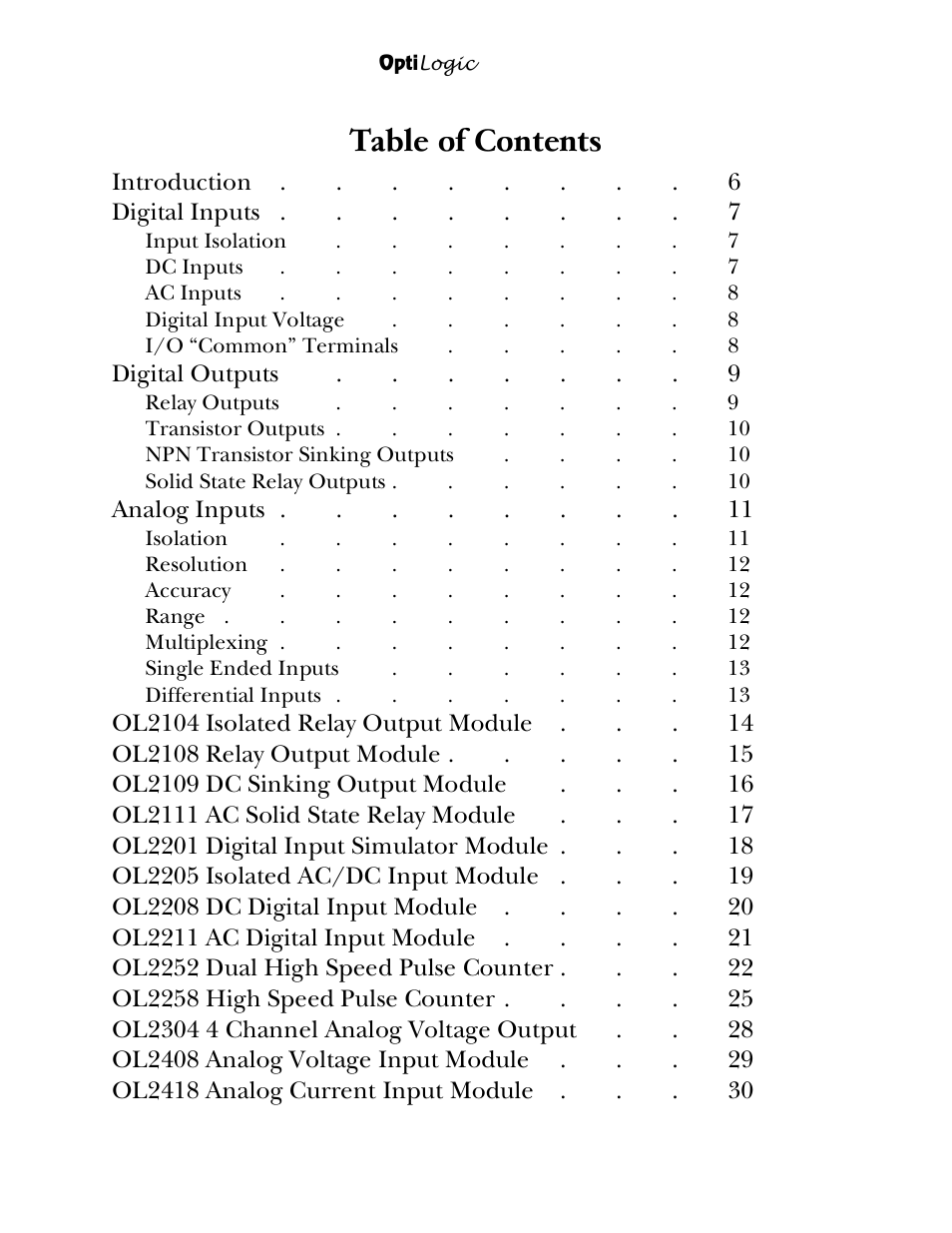 Nematron OptiLogic Series User Manual | Page 3 / 32