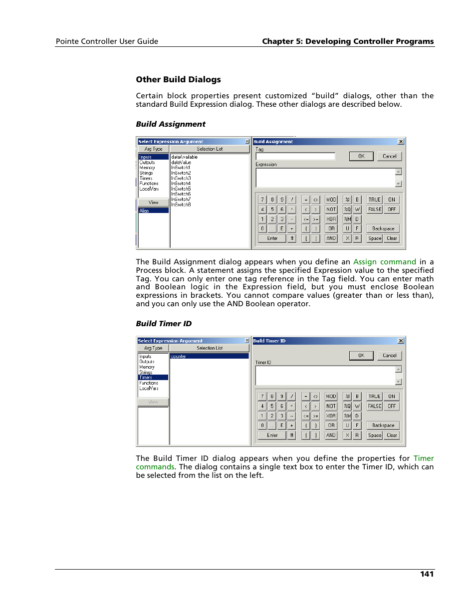 Nematron Pointe Controller User Manual | Page 143 / 441