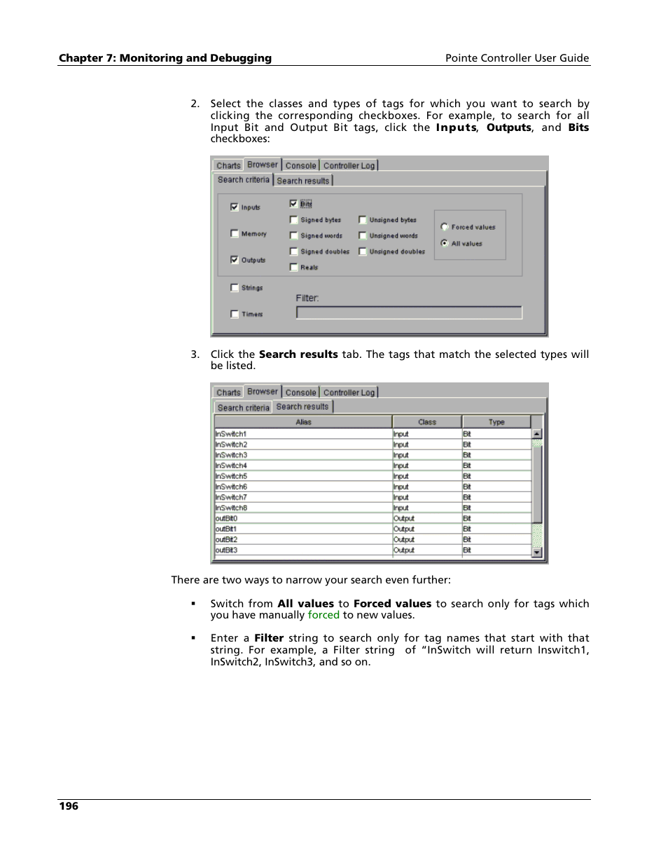 Nematron Pointe Controller User Manual | Page 198 / 441