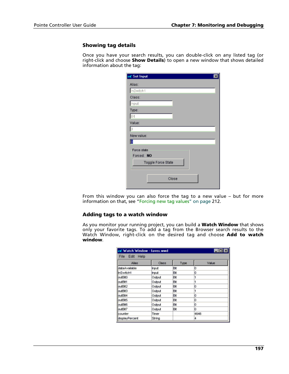 Nematron Pointe Controller User Manual | Page 199 / 441