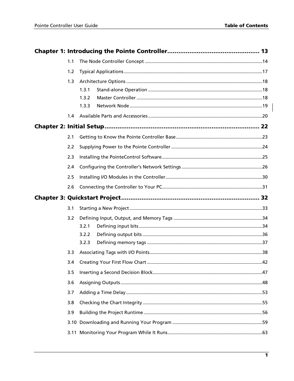 Nematron Pointe Controller User Manual | Page 3 / 441