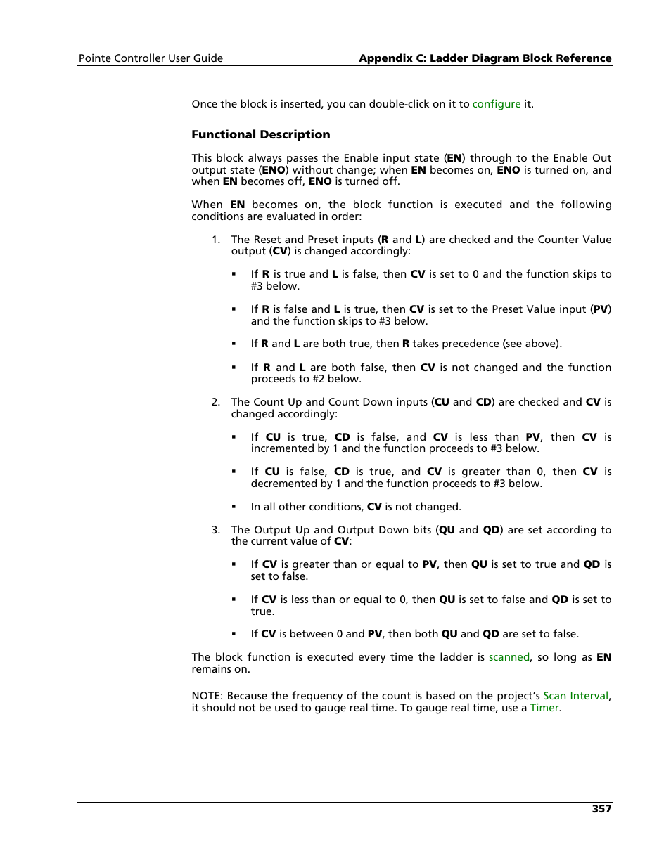 Nematron Pointe Controller User Manual | Page 359 / 441