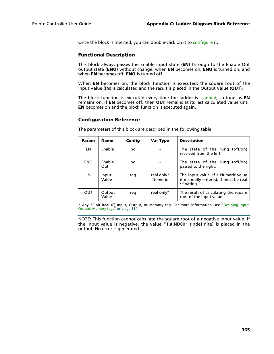 Nematron Pointe Controller User Manual | Page 367 / 441