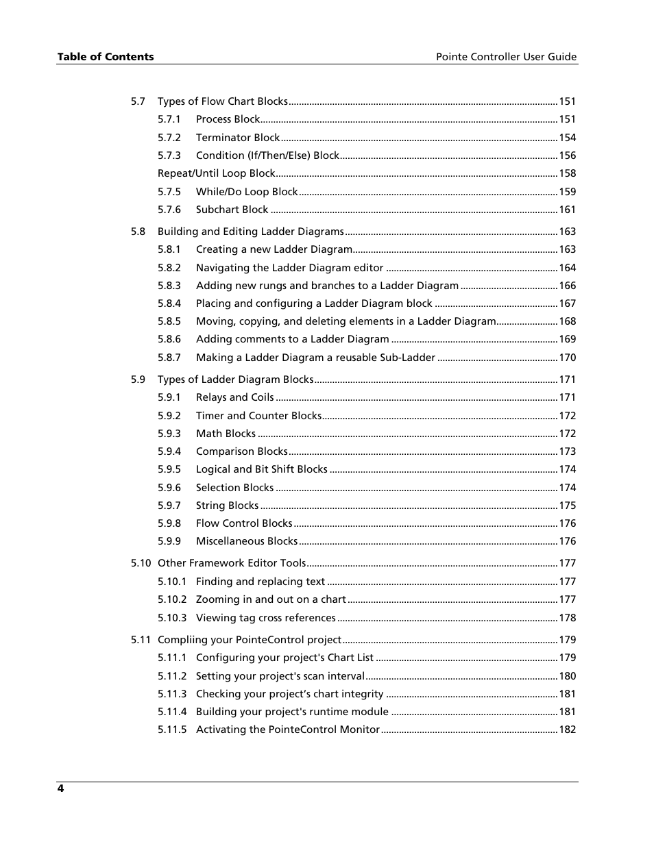 Nematron Pointe Controller User Manual | Page 6 / 441