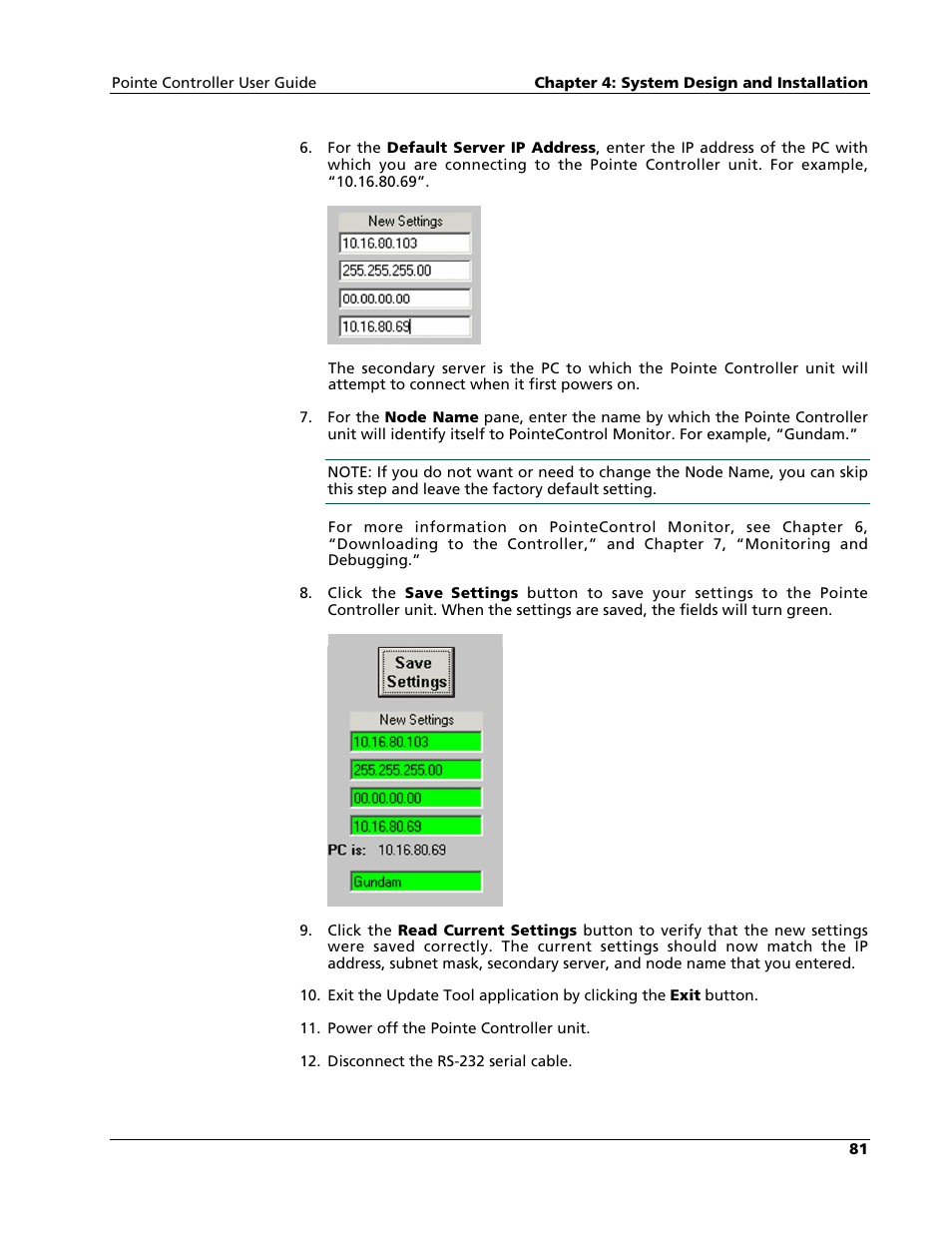 Nematron Pointe Controller User Manual | Page 83 / 441