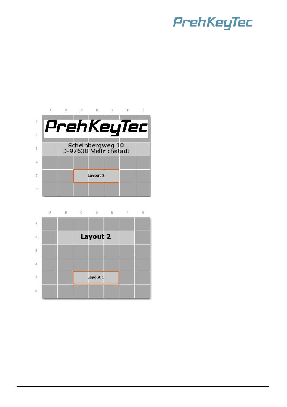 Sample project for the touchkey programmer, Appendix | PrehKeyTec MCI TouchKey User Manual | Page 27 / 40