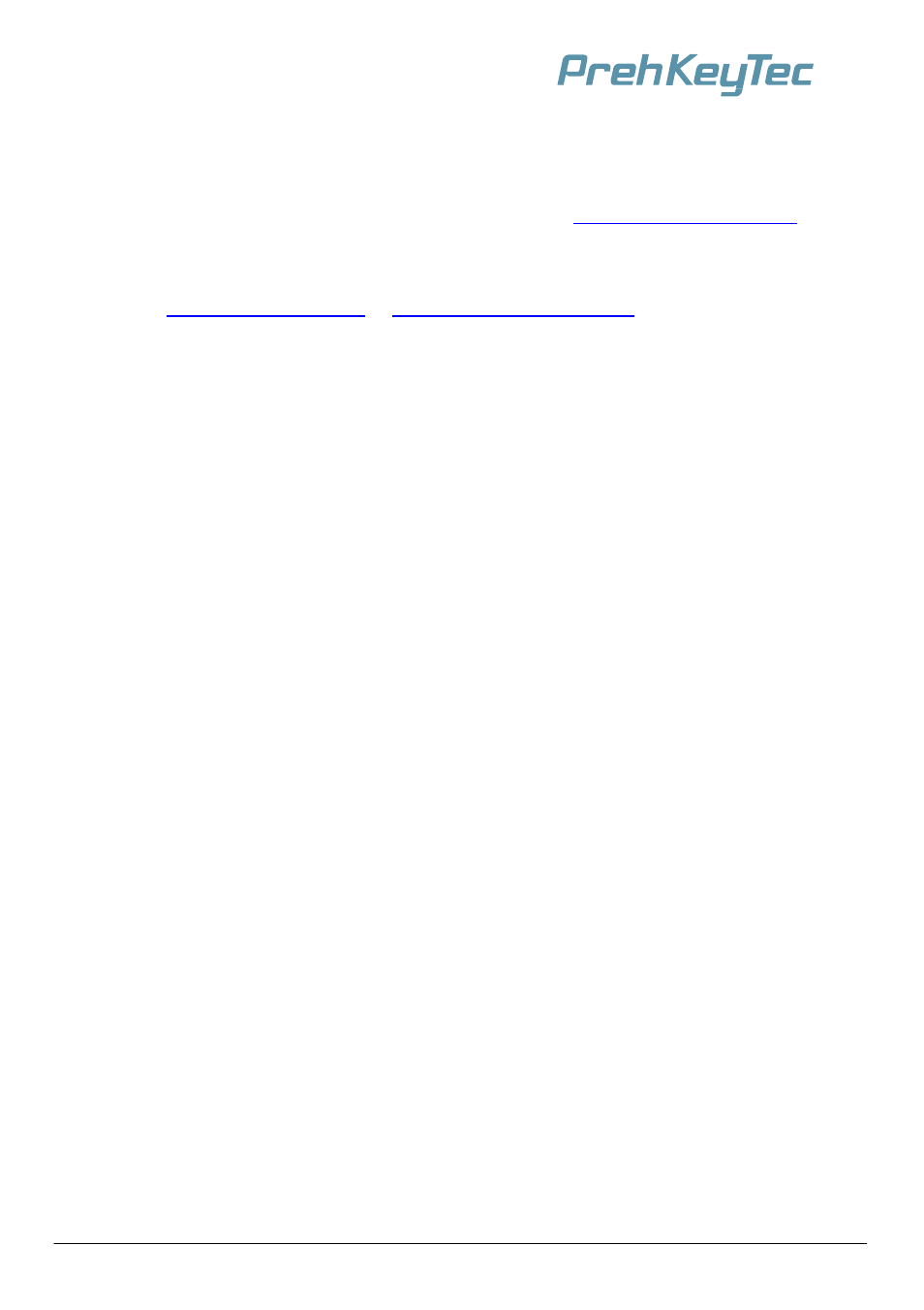 Additional help | PrehKeyTec MCI TouchKey User Manual | Page 40 / 40