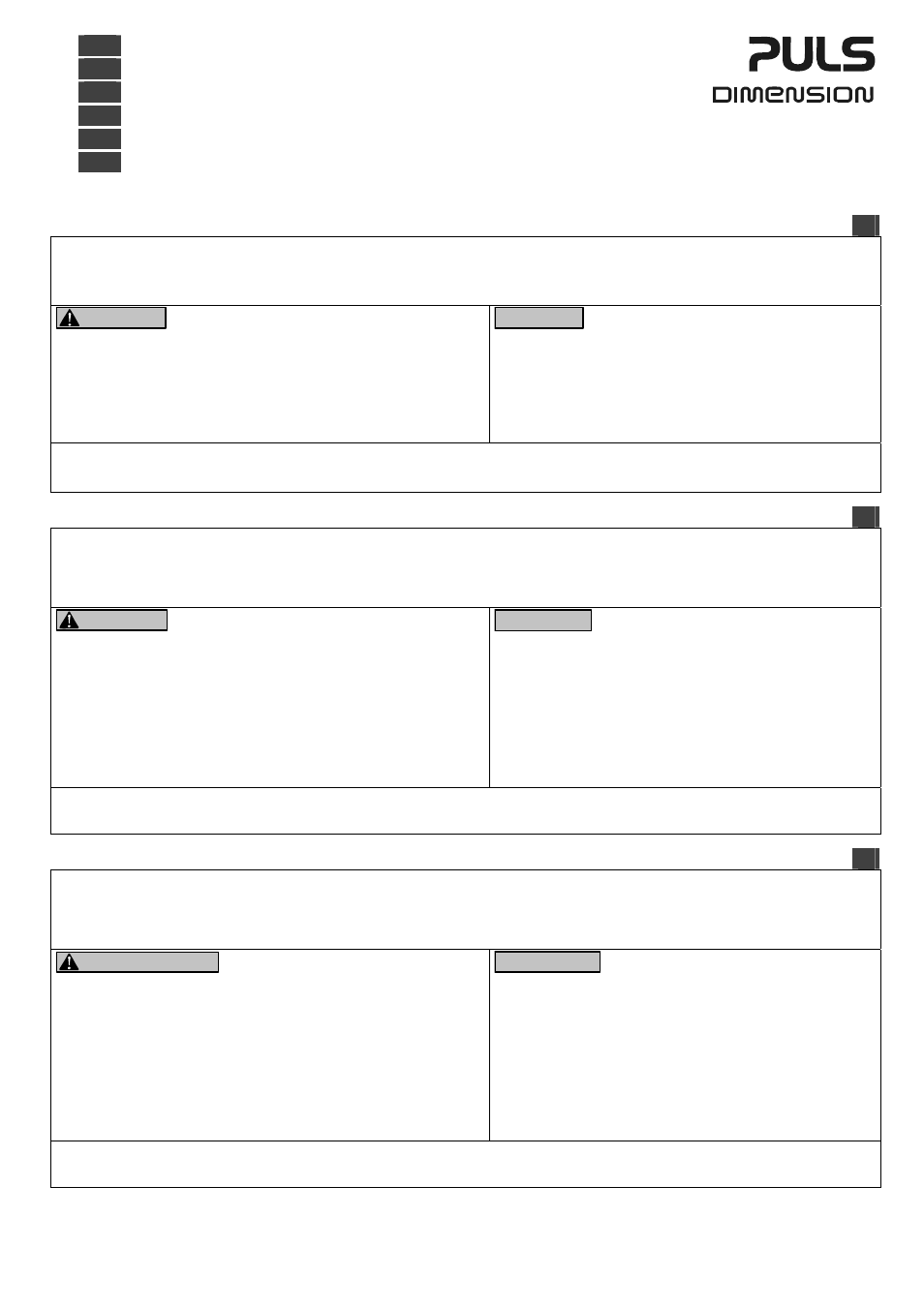 PULS CS3.241 User Manual | 4 pages