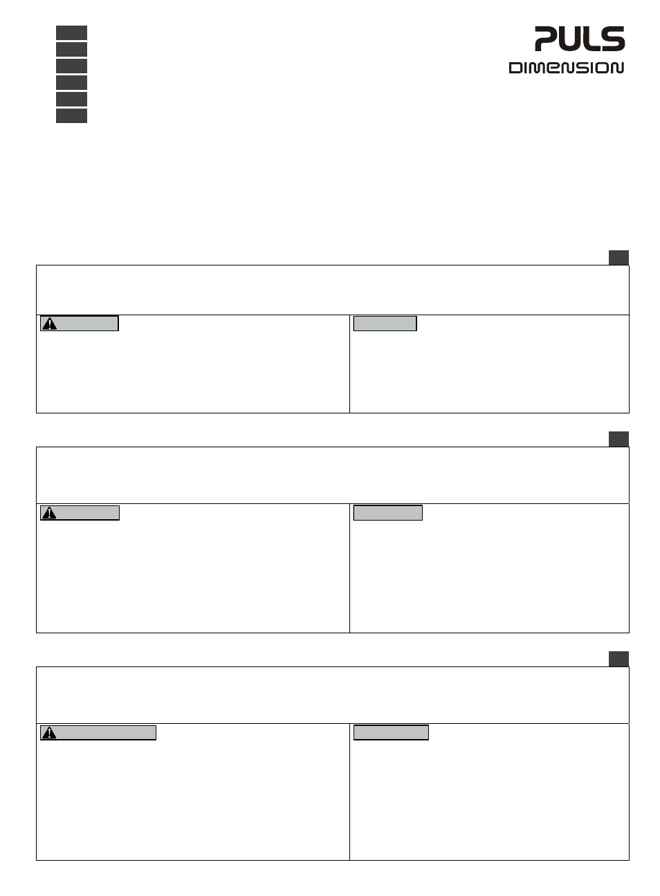 PULS QS10.121 User Manual | 4 pages