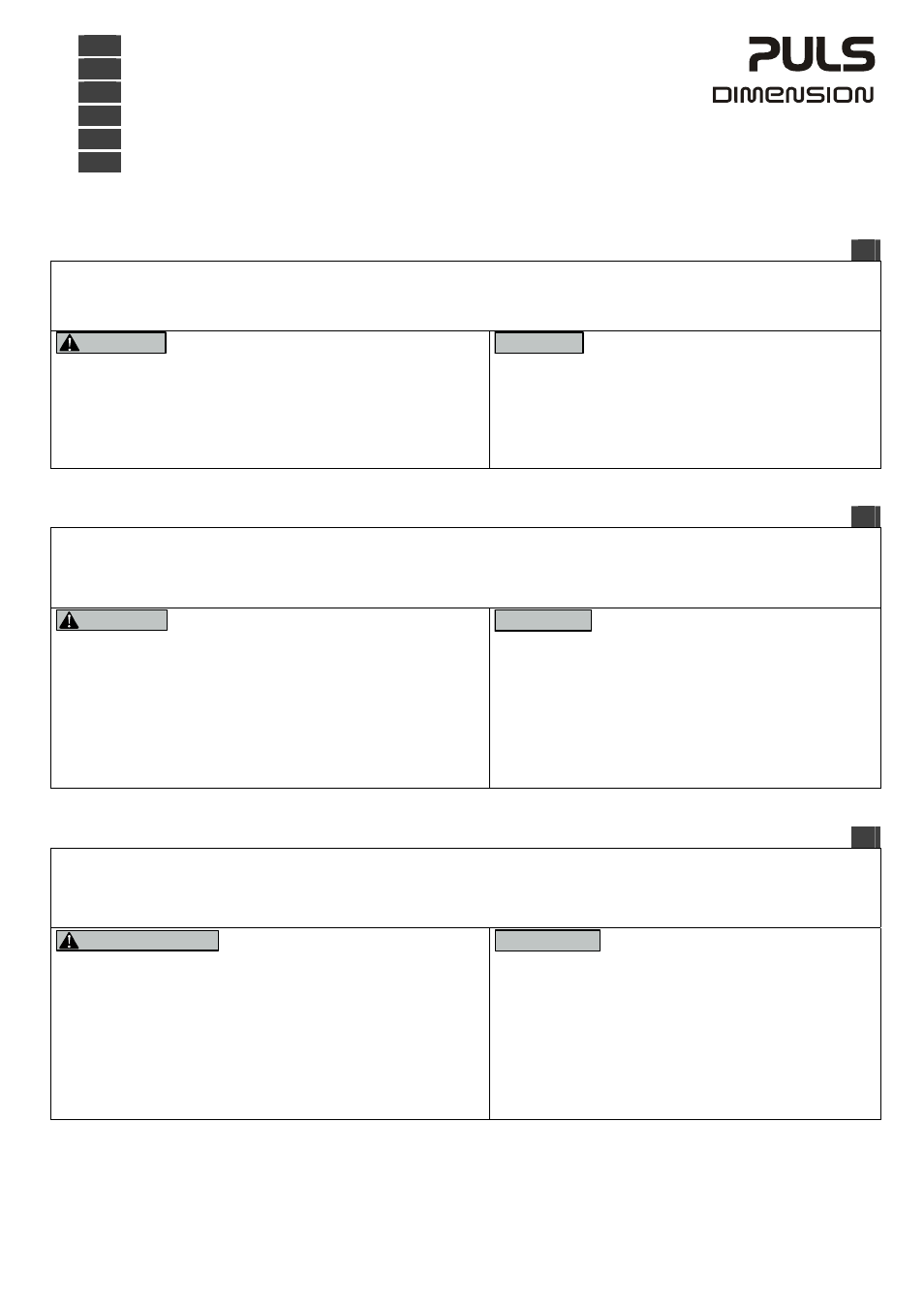 PULS QS40.241 User Manual | 6 pages
