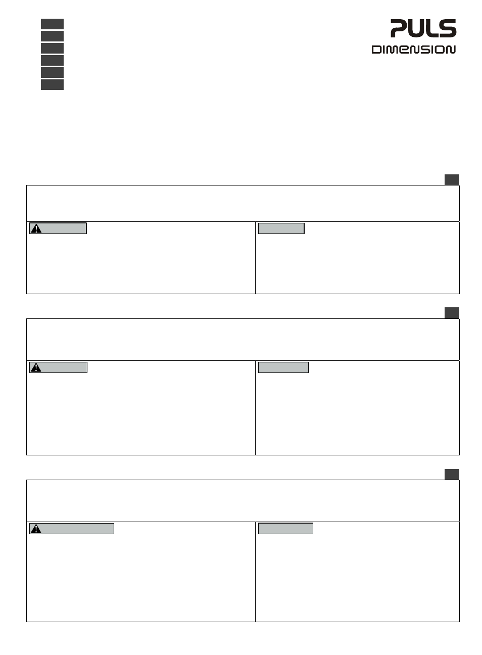 PULS QT20.241-C1 User Manual | 4 pages