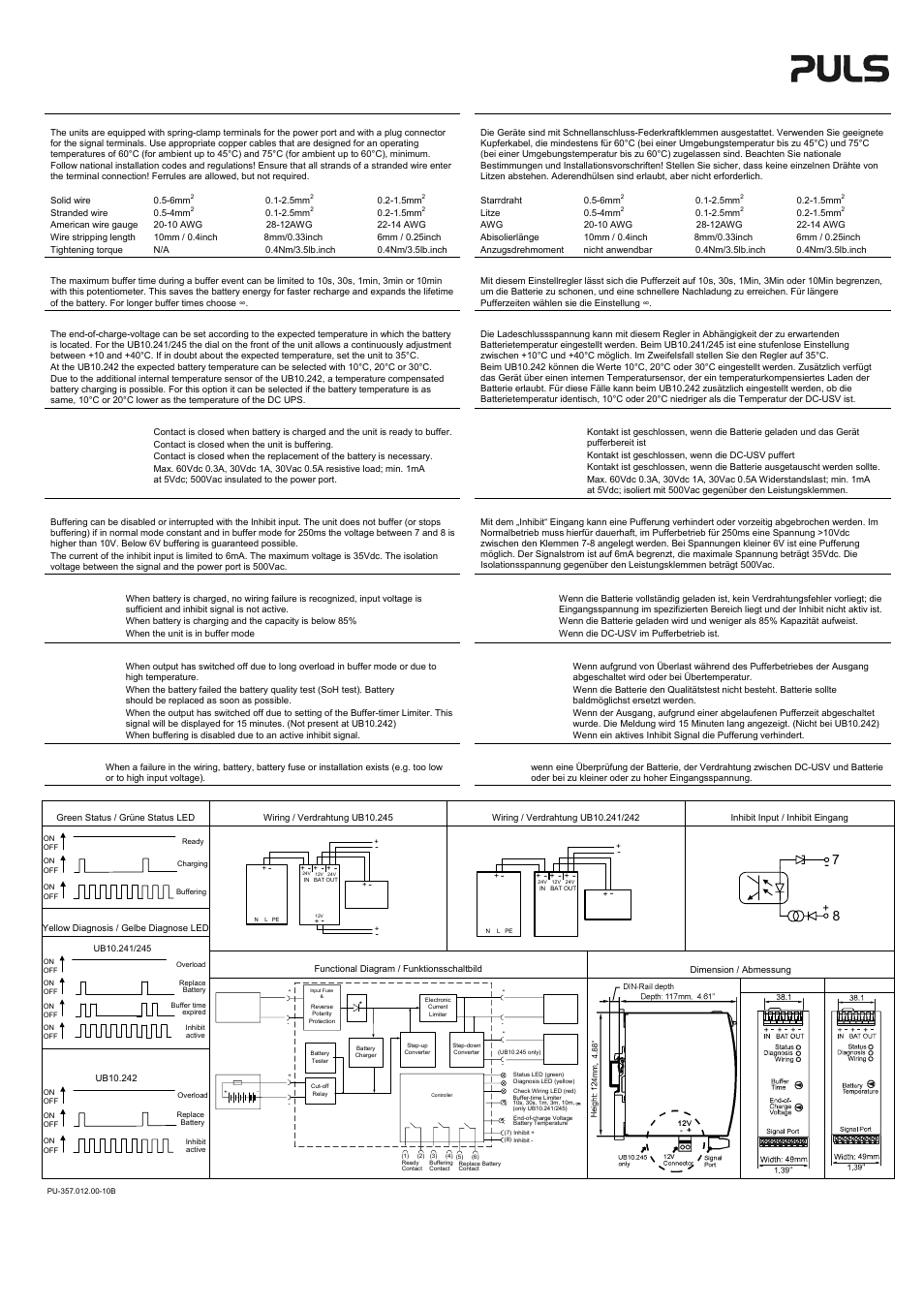 PULS UB10.241 User Manual | Page 4 / 4