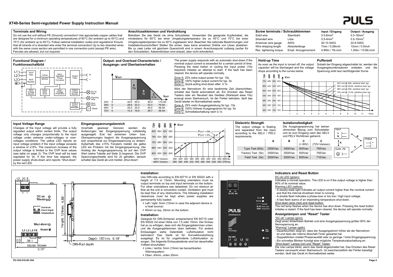 PULS XT40.241 User Manual | Page 4 / 4