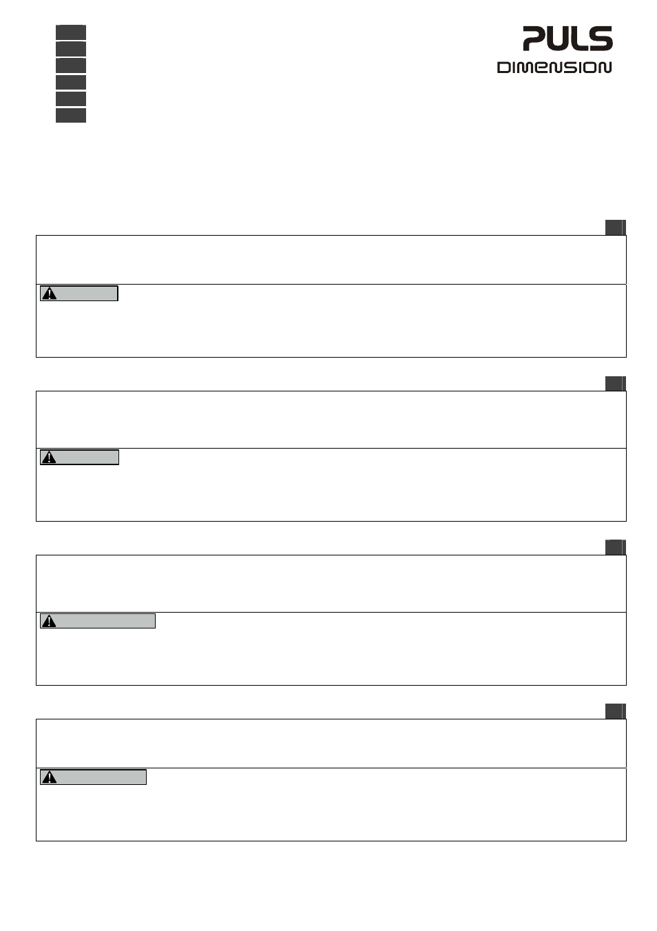 PULS YR2.DIODE User Manual | 6 pages