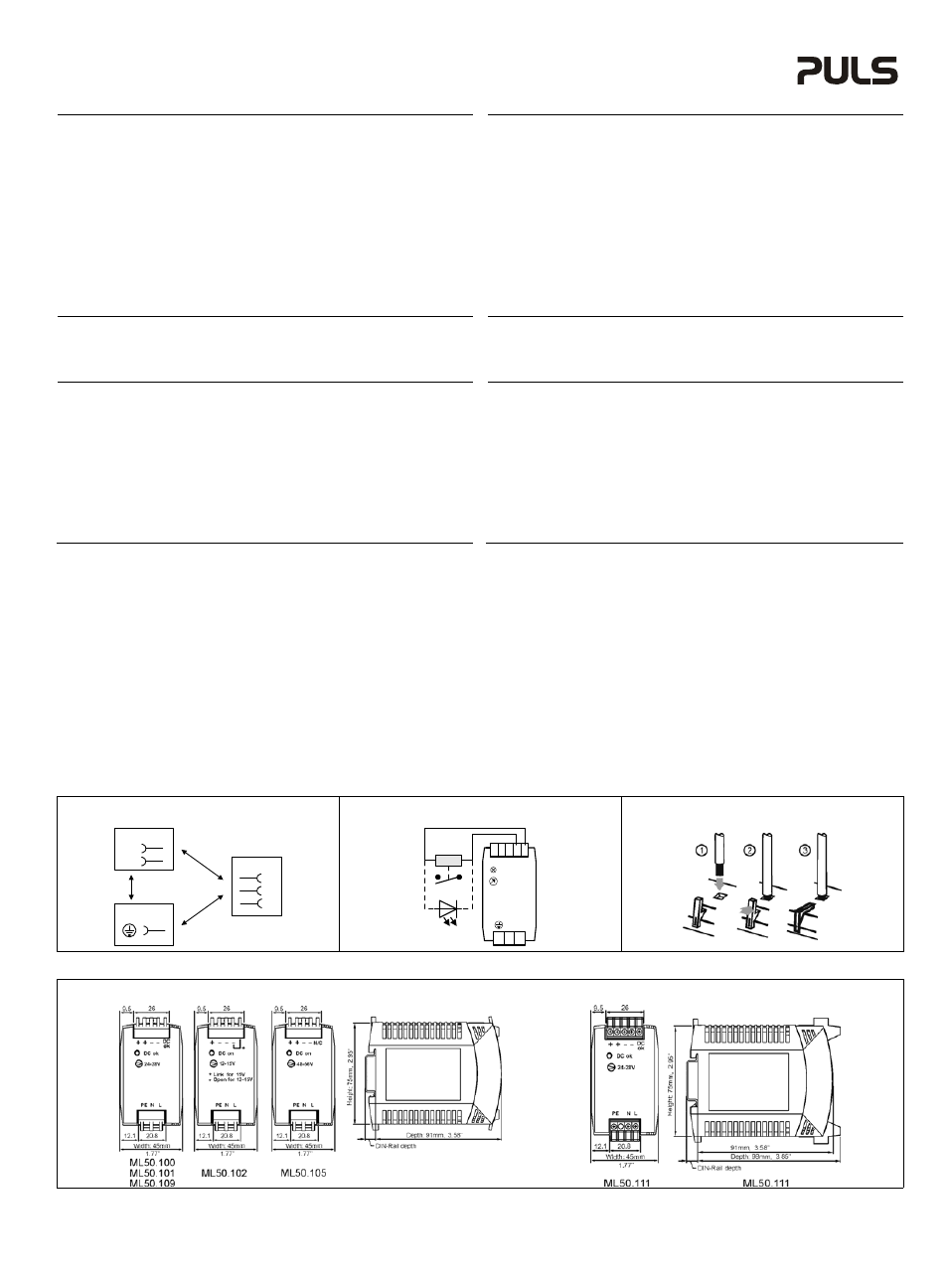 PULS ML50.100 User Manual | Page 5 / 5