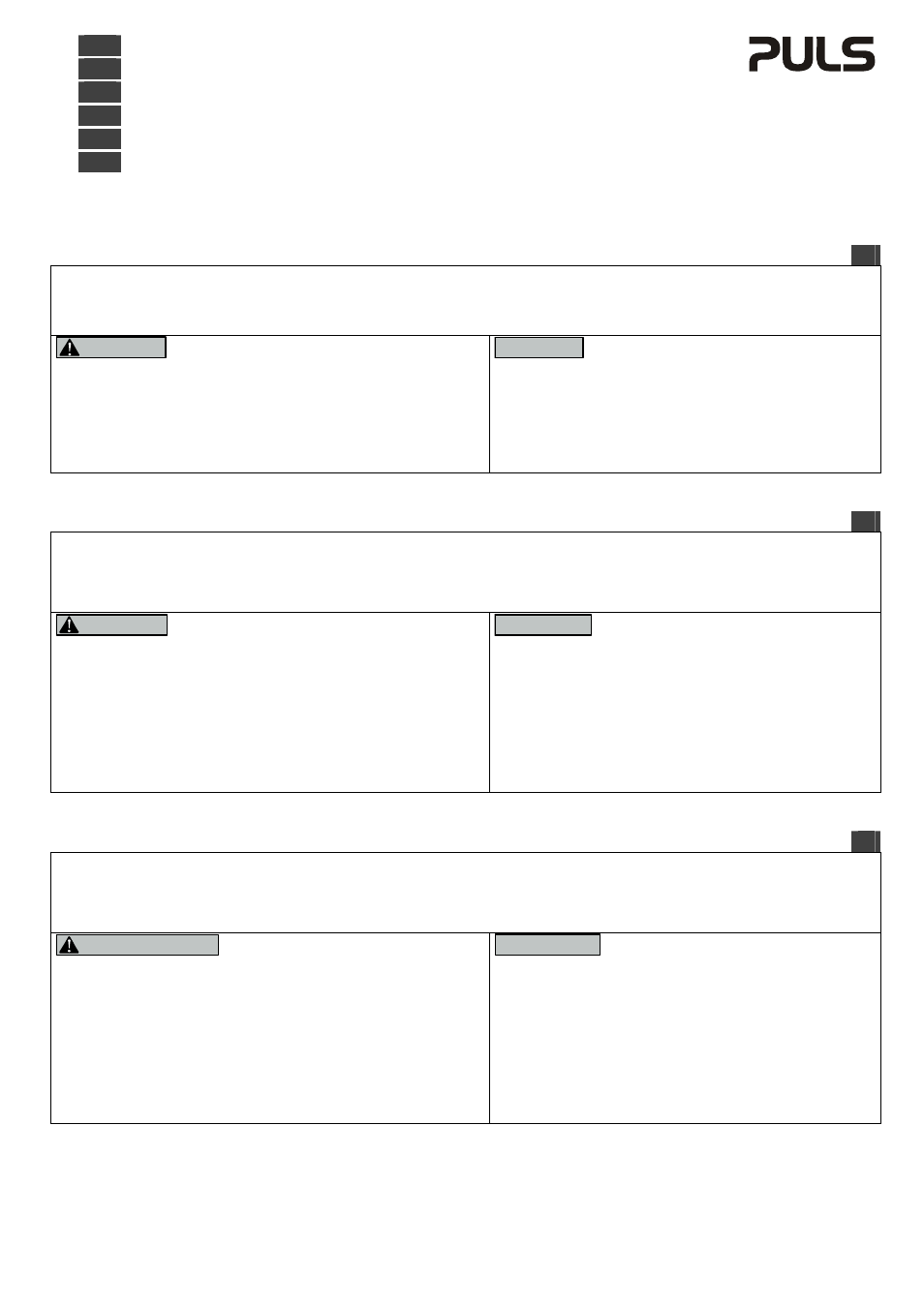 PULS ML120.241 User Manual | 4 pages