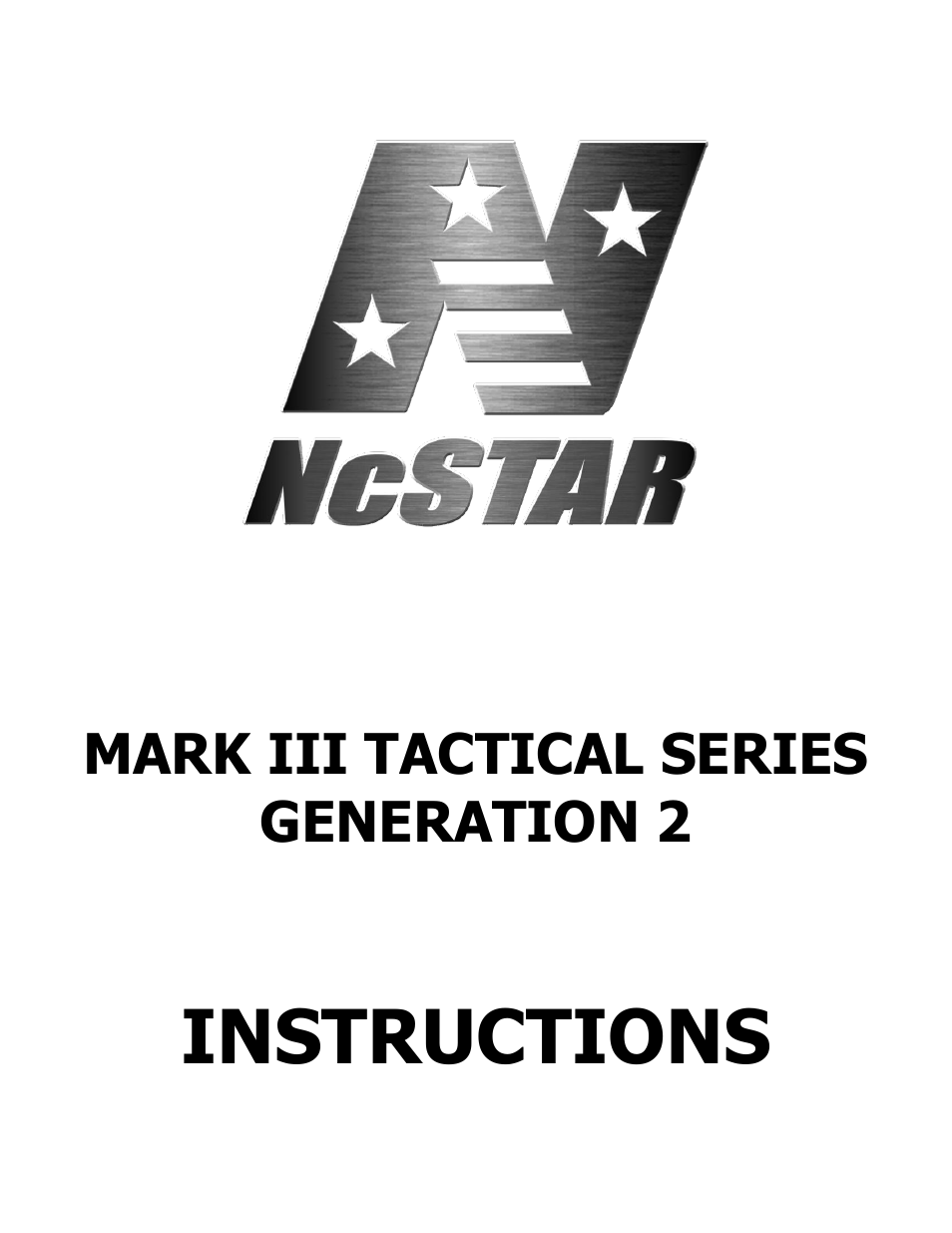 NcSTAR STM3942GV2 User Manual | 8 pages