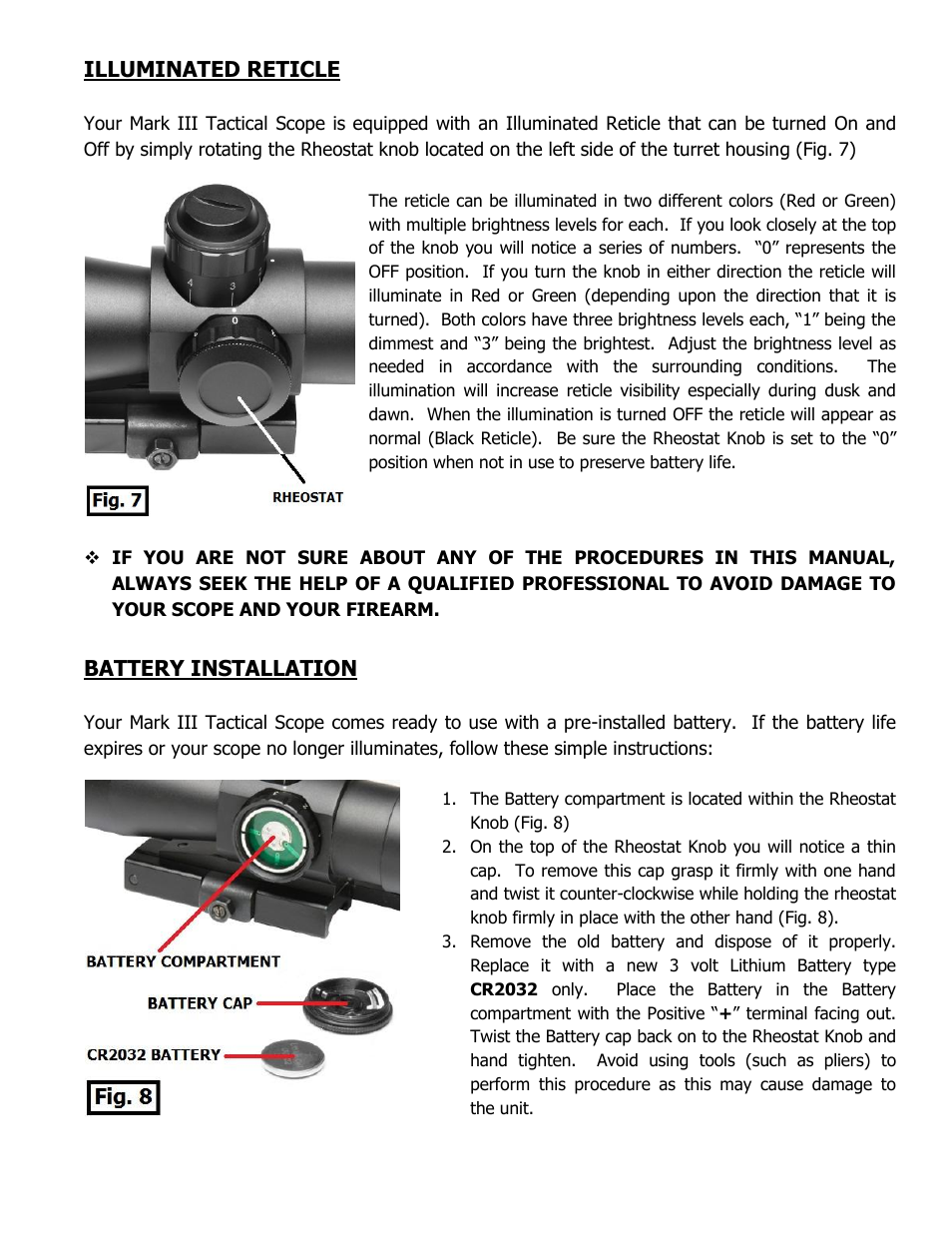 NcSTAR STH432G User Manual | Page 6 / 8