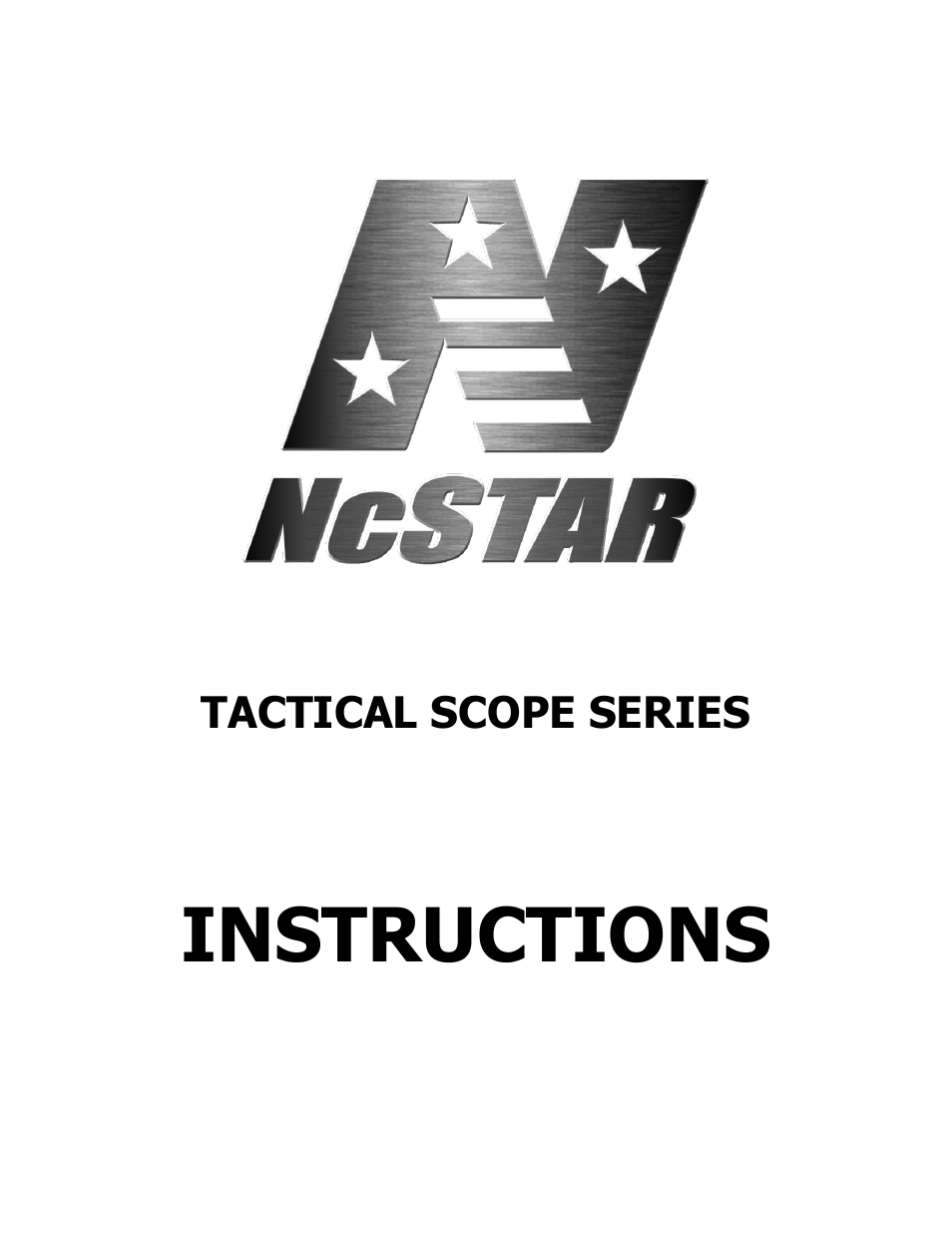 NcSTAR SC430B User Manual | 8 pages