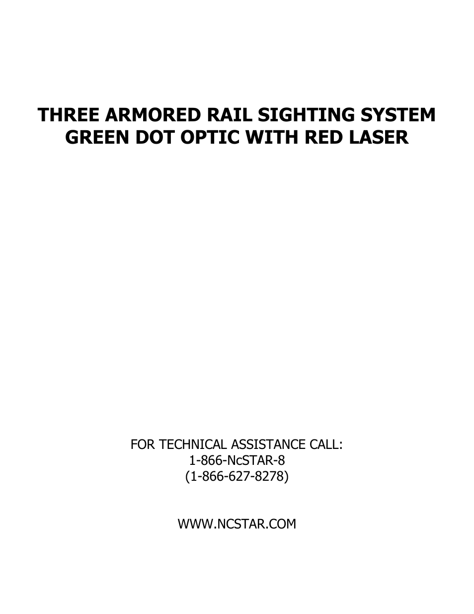 NcSTAR D3ARSGQLR2 User Manual | Page 7 / 7