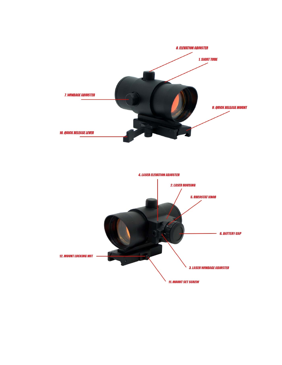NcSTAR DLB140R User Manual | Page 4 / 9